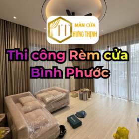 Dịch vụ thi công rèm cửa Bình Phước trọn gói – Nhanh chóng, chuyên nghiệp