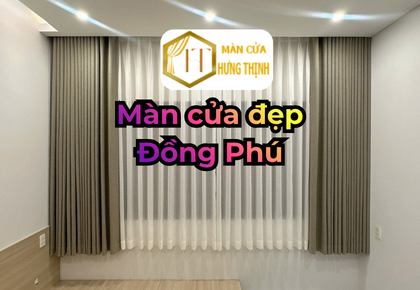 Rèm cửa Đồng Phú – Giải pháp hoàn hảo cho không gian sống hiện đại
