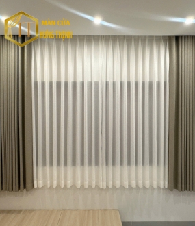 Rèm vài 2 lớp - 2