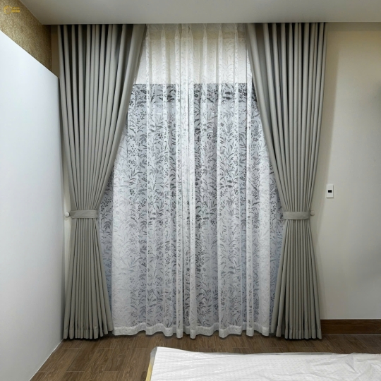 Rèm vài 2 lớp - 1